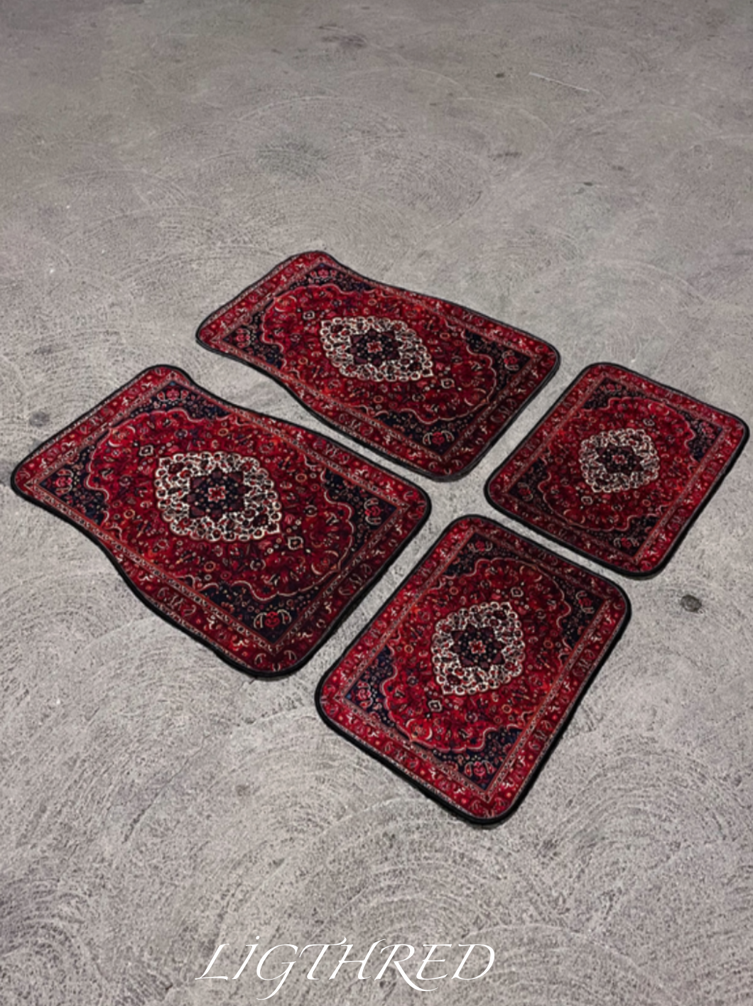 LUXEROLLER OSMANLI DESENLİ ARABA PASPASI