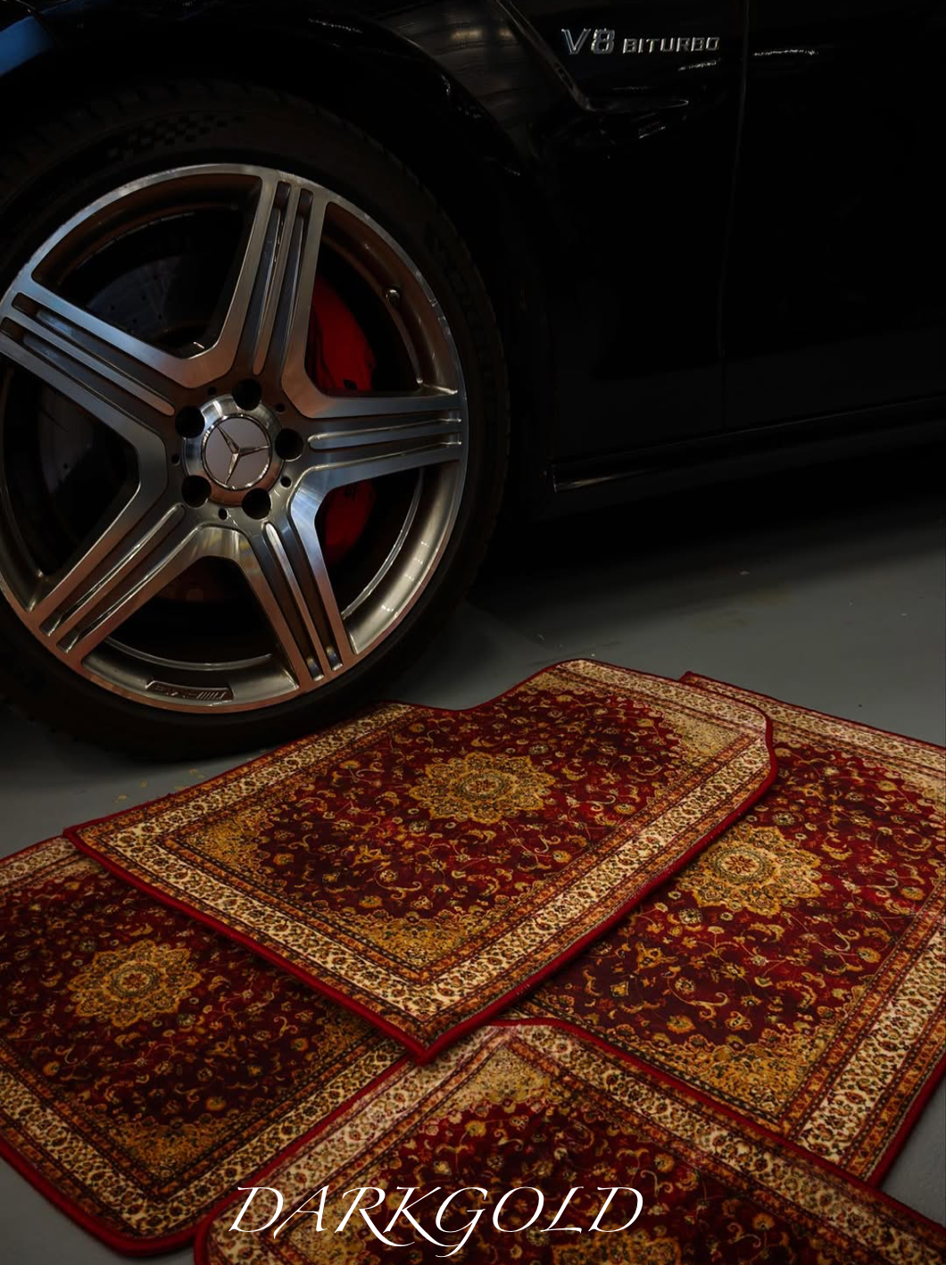 LUXEROLLER OSMANLI DESENLİ ARABA PASPASI
