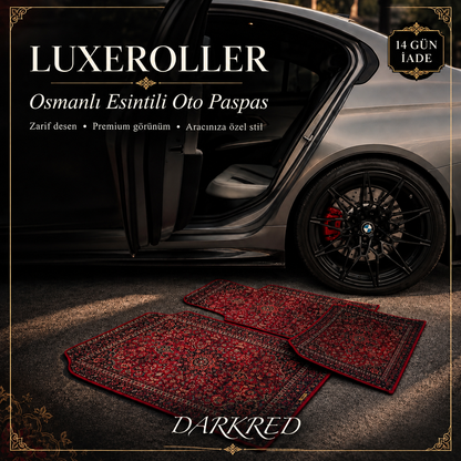 LUXEROLLER OSMANLI DESENLİ ARABA PASPASI